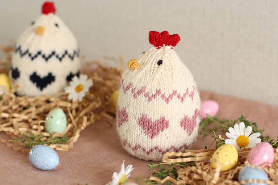 Peckish (the little hen) | PDF Knitting Pattern