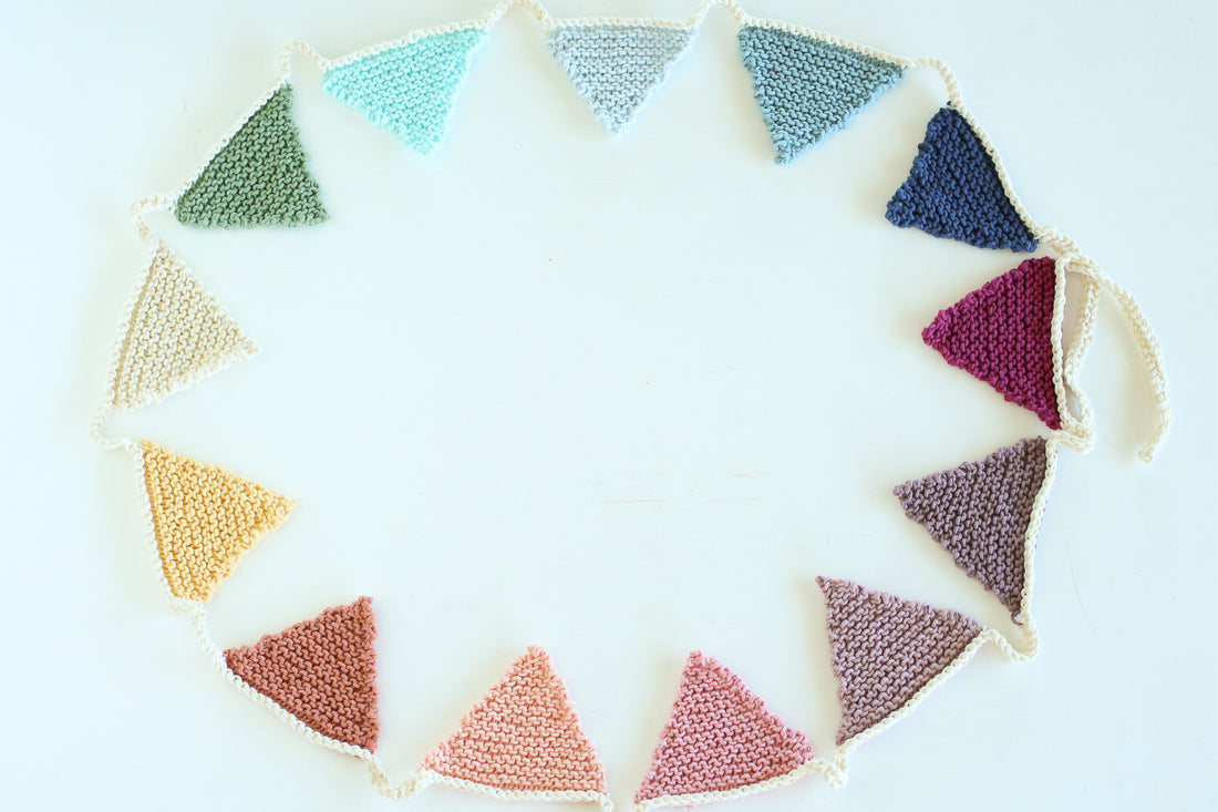 Knitted Bunting | PDF Knitting Pattern