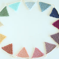 Knitted Bunting | PDF Knitting Pattern