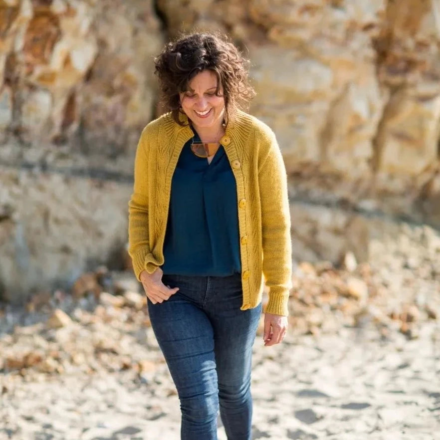 THE TOE HANDMADE LIMITED HEART CARDIGAN THE TOE HANDMADE LIMITED