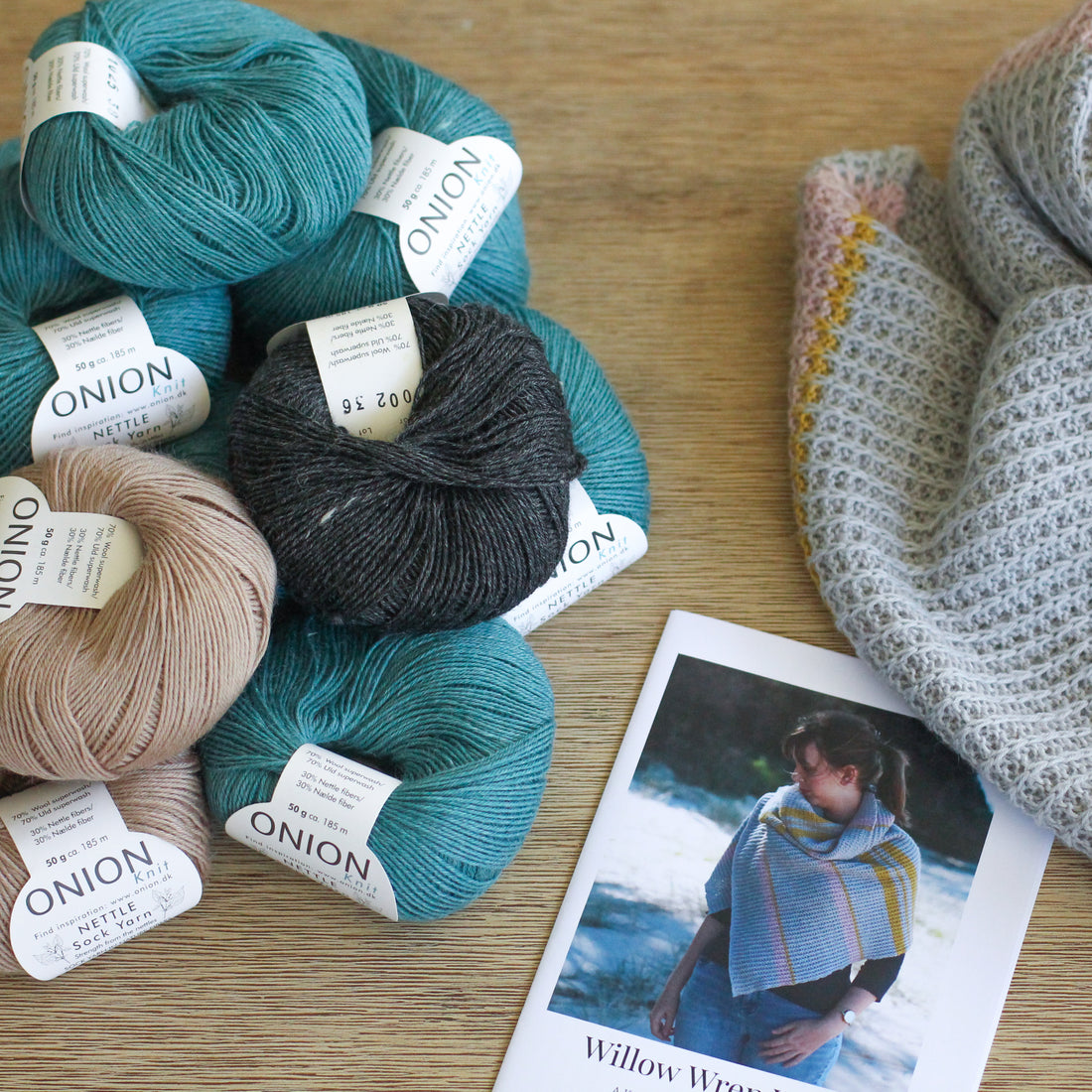 Willow Wren Wrap | Complete Knitting Kit