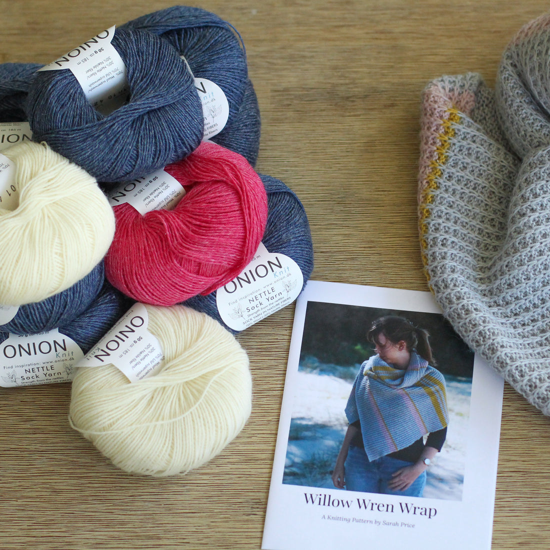 Willow Wren Wrap | Complete Knitting Kit