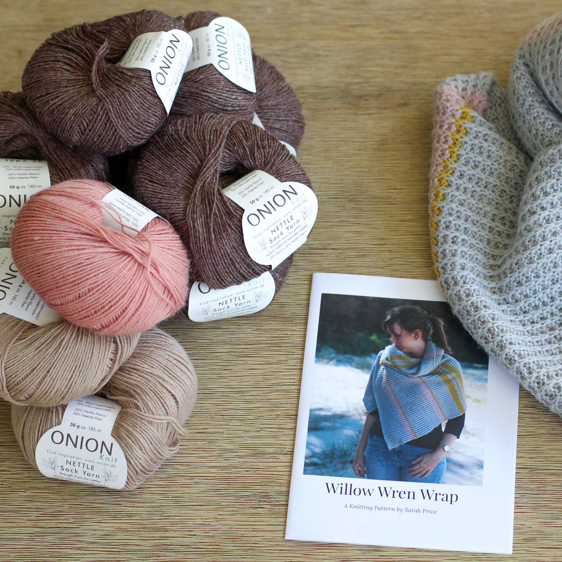 Willow Wren Wrap | Complete Knitting Kit