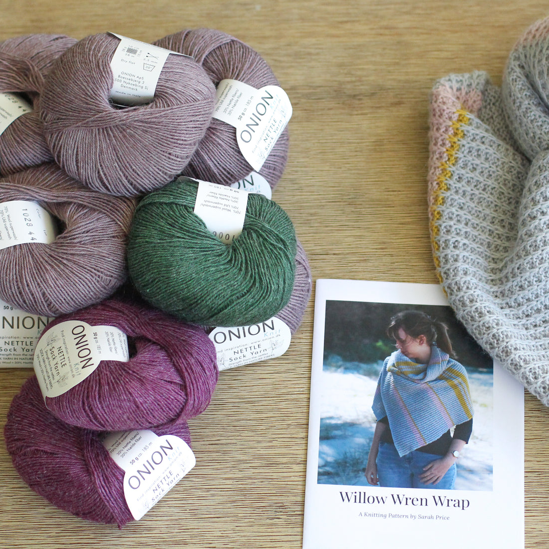 Willow Wren Wrap | Complete Knitting Kit