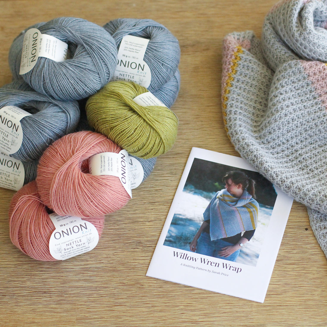 Willow Wren Wrap | Complete Knitting Kit