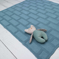 Latticework Baby Blanket by Debra Kinsey | Printed Pattern