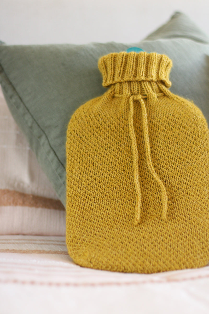 Cosy Home Hot Water Bottle | PDF Knitting Pattern