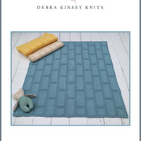 Latticework Baby Blanket by Debra Kinsey | Printed Pattern