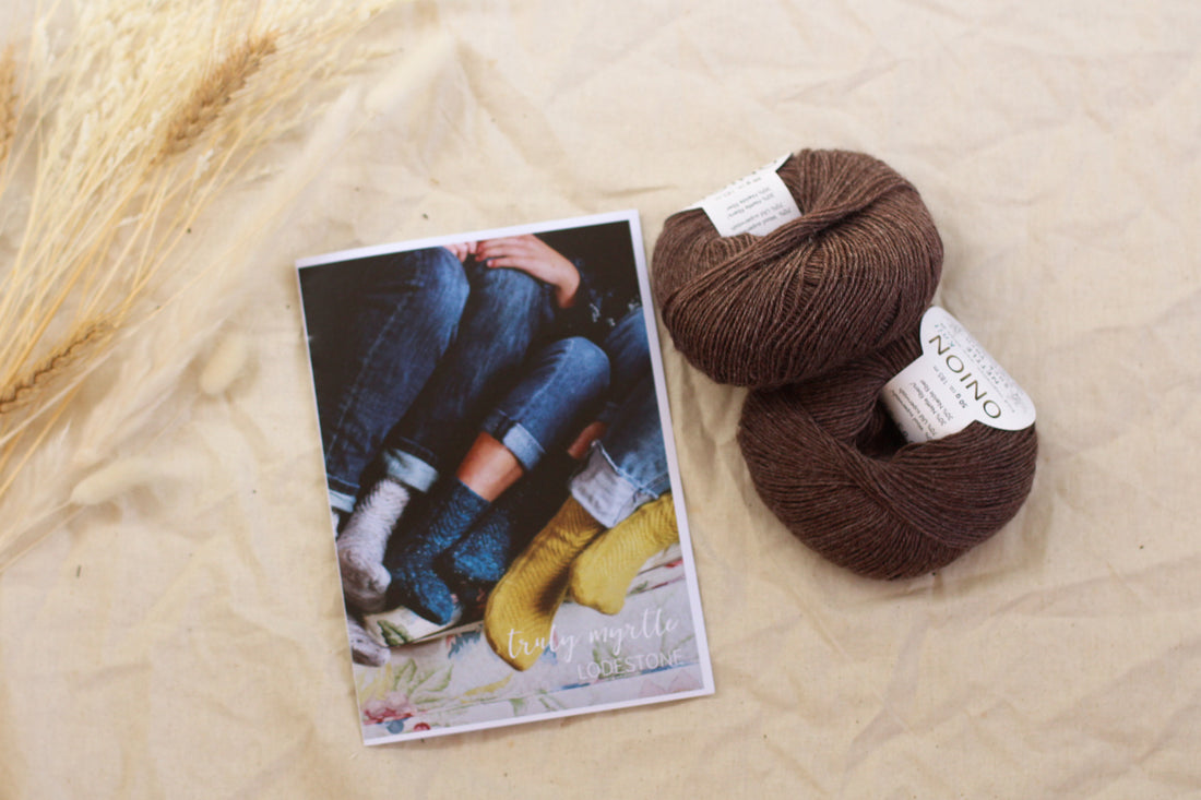Lodestone Socks by Libby Jonson | Knitting Kit