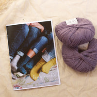 Lodestone Socks by Libby Jonson | Knitting Kit
