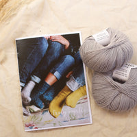 Lodestone Socks by Libby Jonson | Knitting Kit