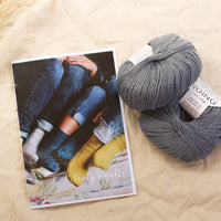 Lodestone Socks by Libby Jonson | Knitting Kit