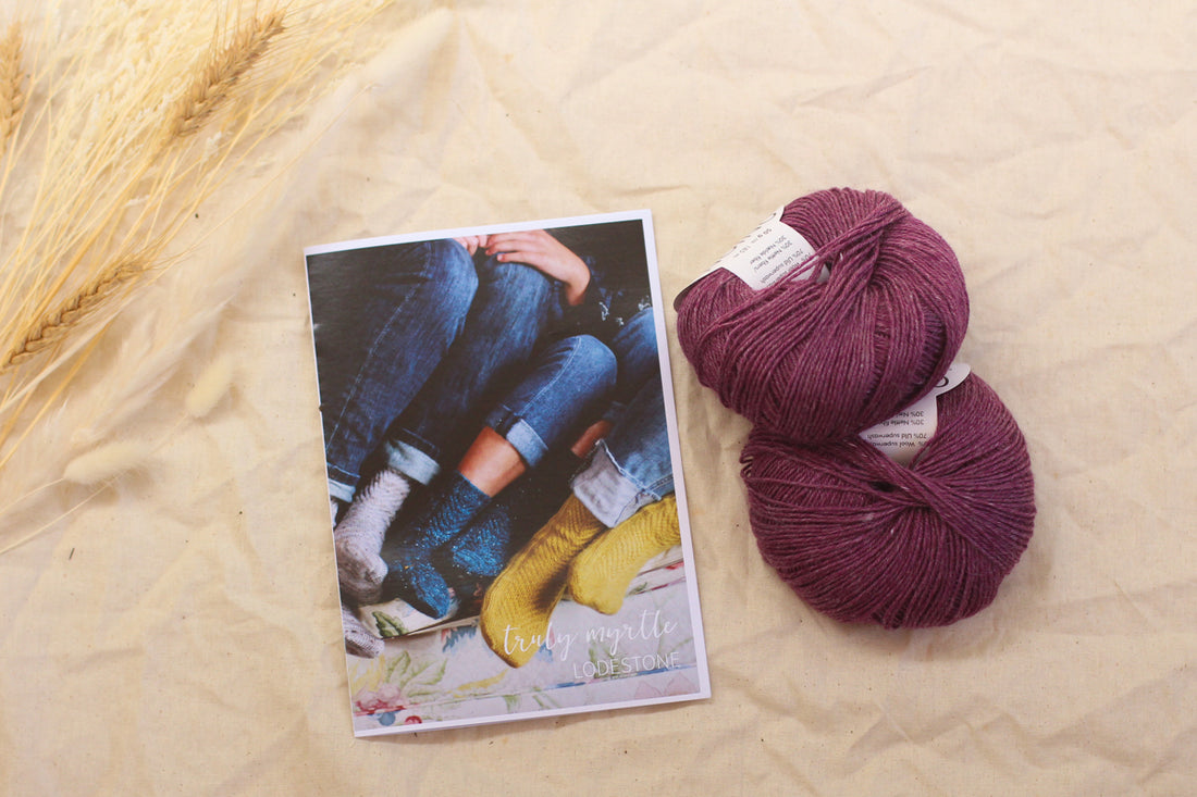 Lodestone Socks by Libby Jonson | Knitting Kit