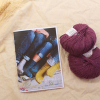 Lodestone Socks by Libby Jonson | Knitting Kit