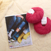 Lodestone Socks by Libby Jonson | Knitting Kit