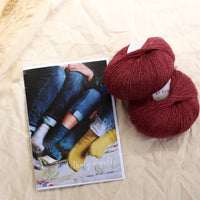 Lodestone Socks by Libby Jonson | Knitting Kit
