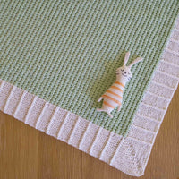 Minty Baby Blanket by Debra Kinsey | Printed Pattern