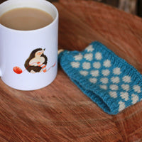 Darling Dots Mug Cosy | PDF Knitting Pattern