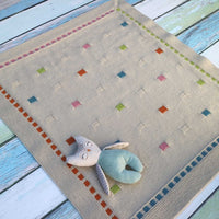 Small Blocks Baby Blanket by Debra Kinsey | Printed Pattern