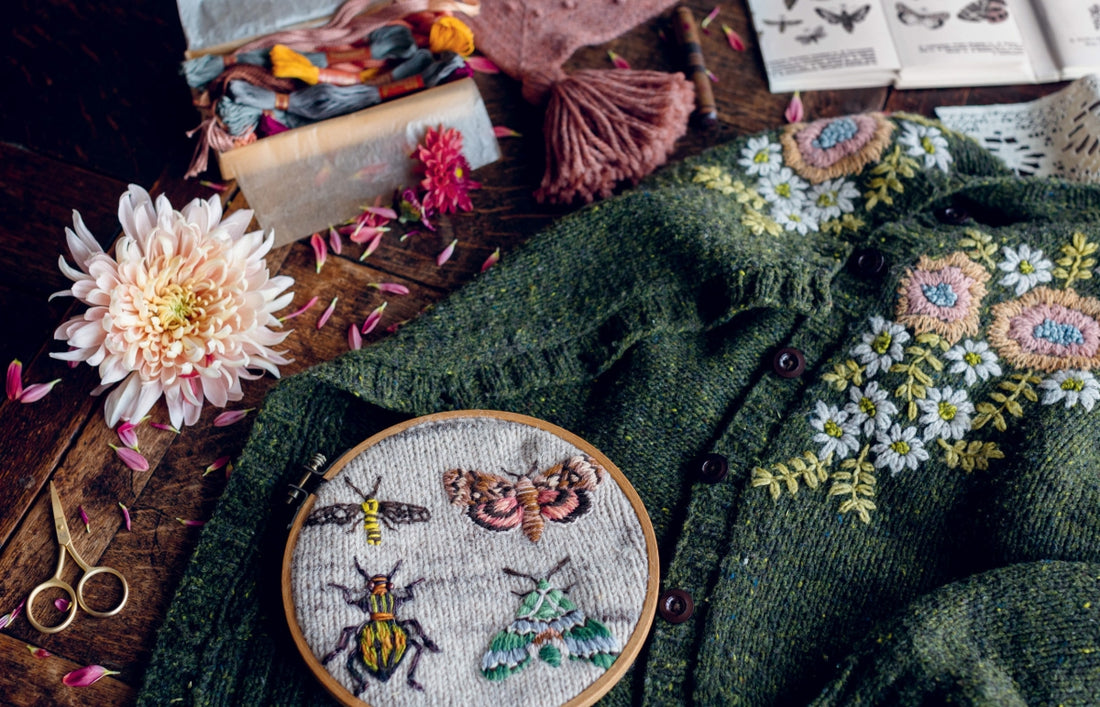 Embroidery on Knits | Laine