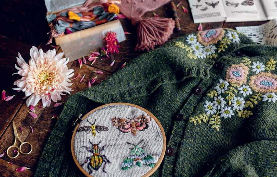 Embroidery on Knits | Laine