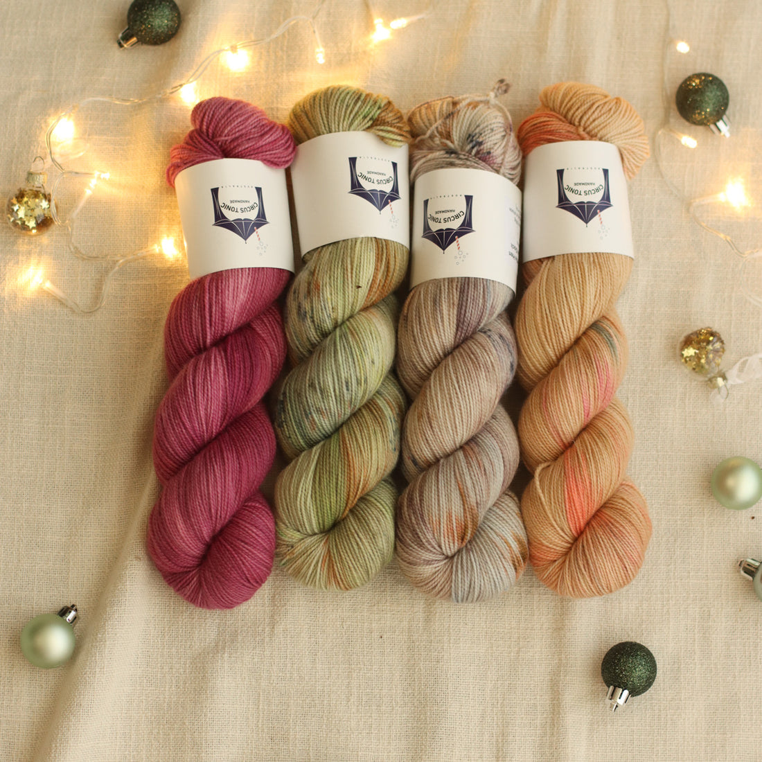 2025 Hand Dyed Christmas Collection | Merino Cashmere 100g