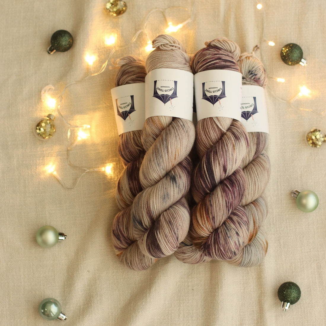 2025 Hand Dyed Christmas Collection | Merino Cashmere 100g