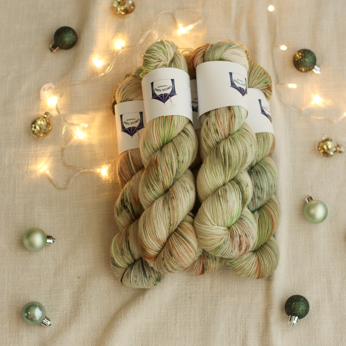 2025 Hand Dyed Christmas Collection | Merino Cashmere 100g