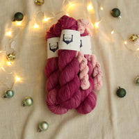 2025 Hand Dyed Christmas Collection | Merino Cashmere Sock Sets