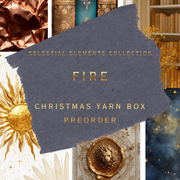 Celestial Elements - Christmas Artisan Yarn Box Preorder | FIRE