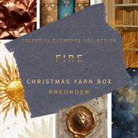 Celestial Elements - Christmas Artisan Yarn Box Preorder | FIRE