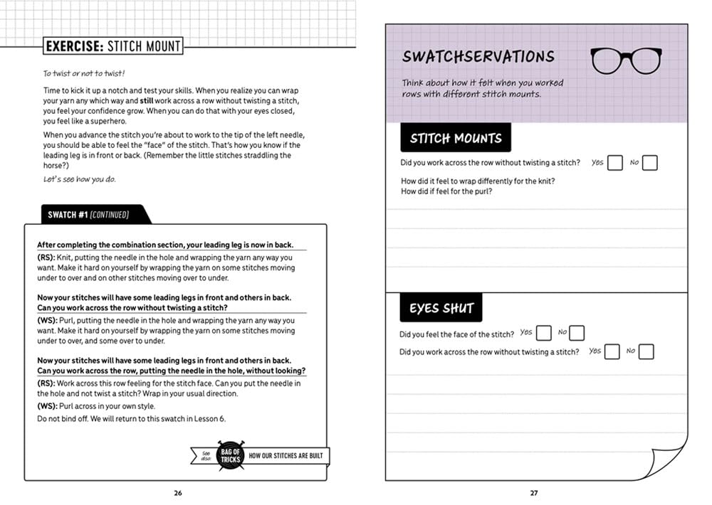 Patty Lyons Knitting Bag of Tricks: The Offical Workbook