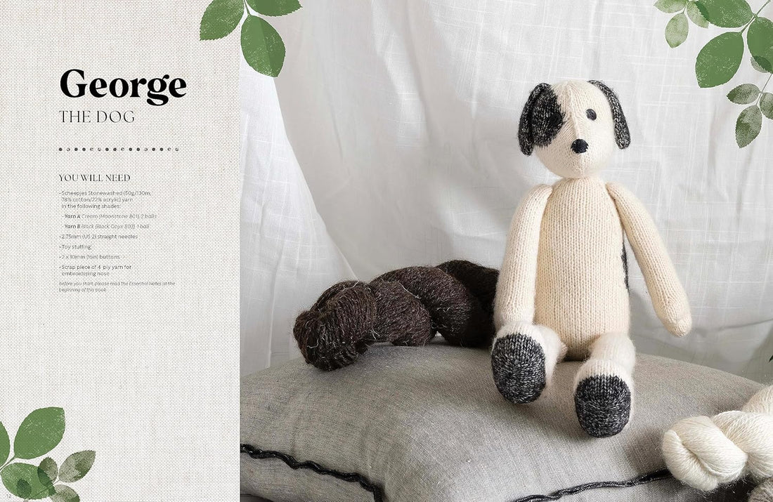 Knitted Animal Toys by Louise Crowther