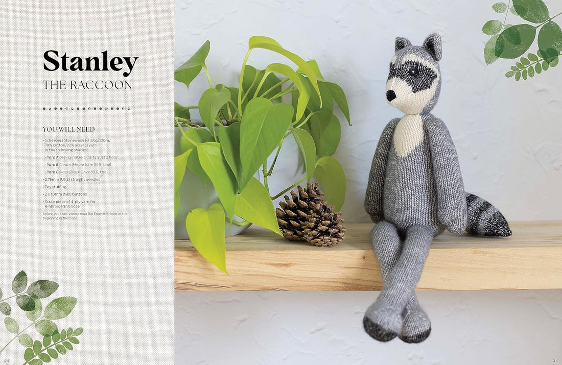 Knitted Animal Toys by Louise Crowther