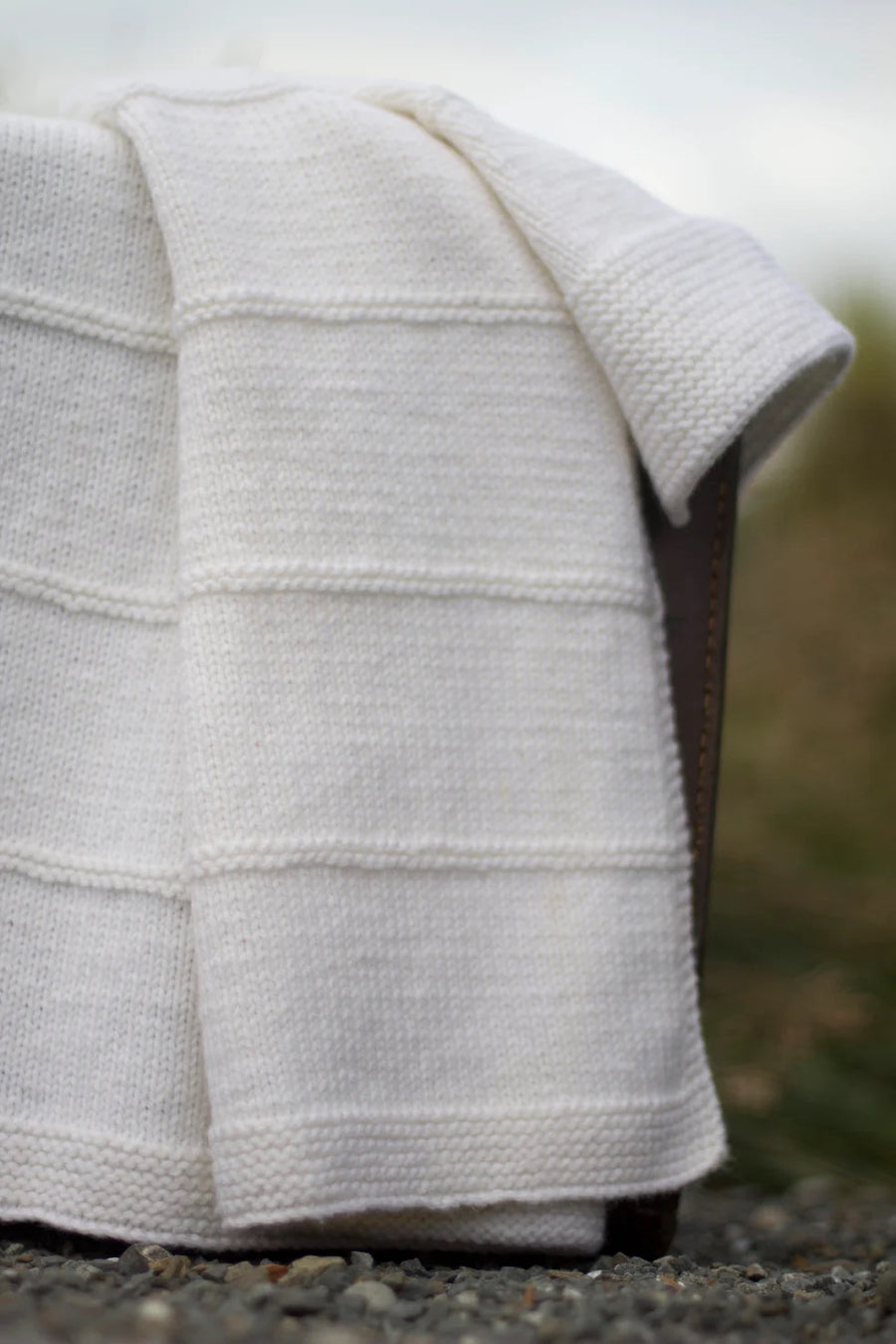 Simple Stripe Baby Blanket by Lisa F Design | Printed Pattern