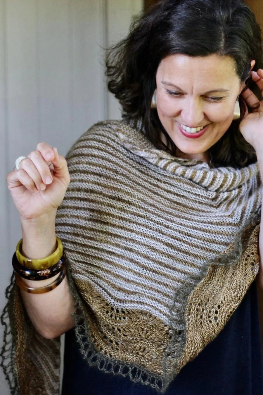 Belle Shawl | Printed Pattern