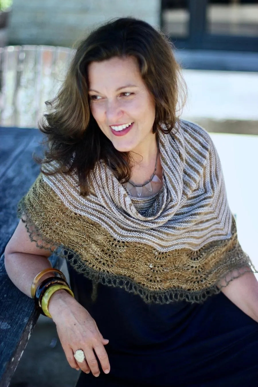 Belle Shawl | Printed Pattern