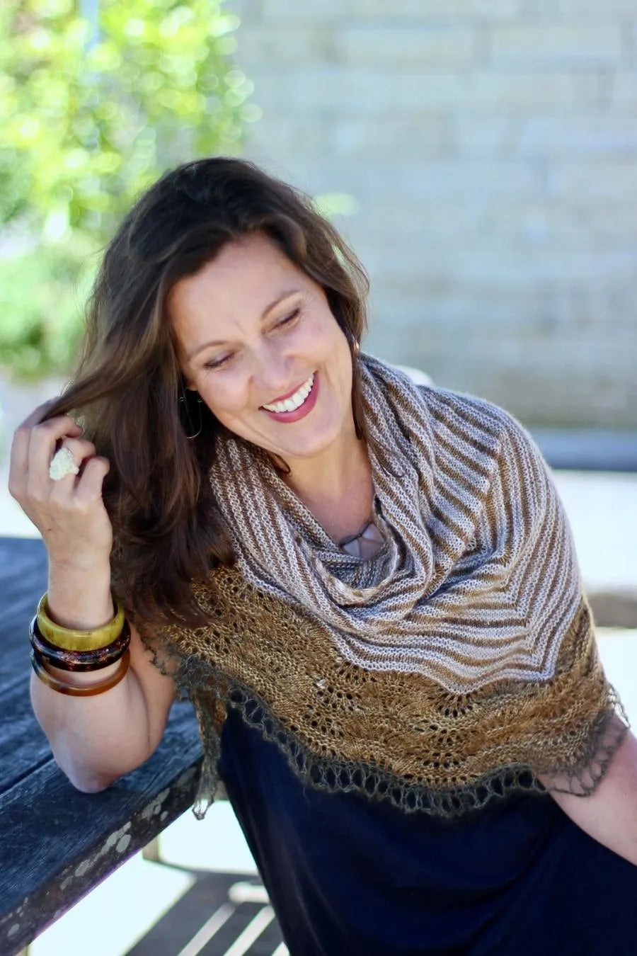 Belle Shawl | Printed Pattern