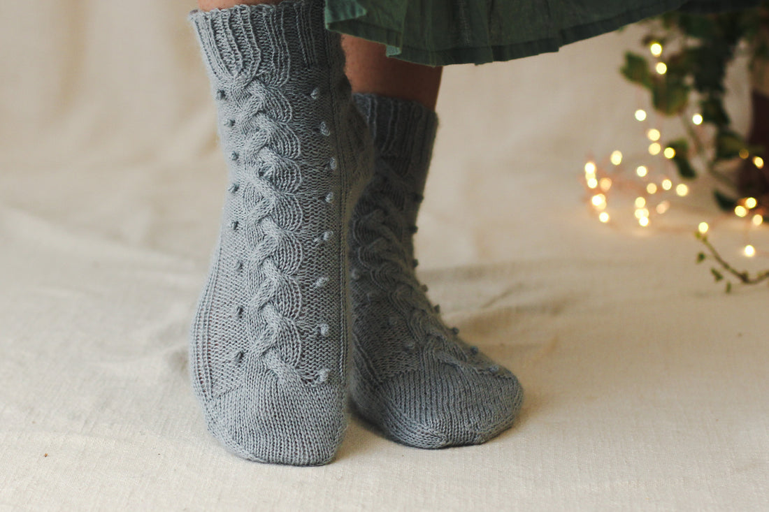 Brambleby Socks | PDF Knitting Pattern