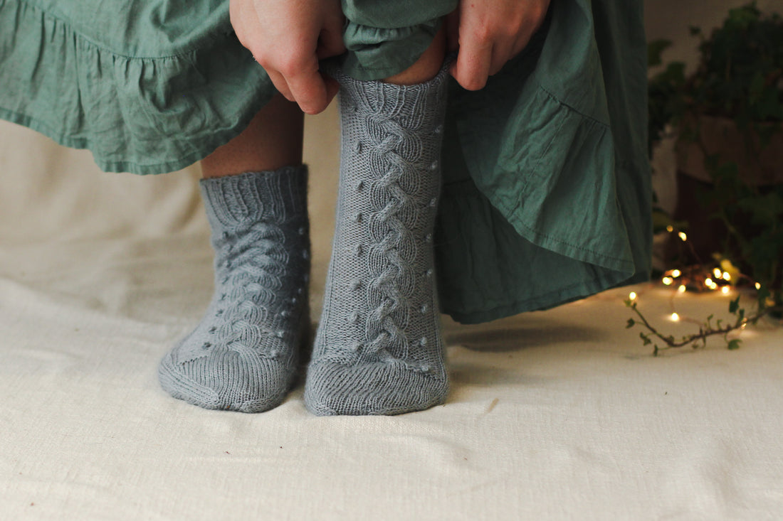 Brambleby Socks | PDF Knitting Pattern