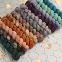 Celestial Collection Hand Dyed  | Full Mini Skein Set