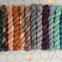 Celestial Collection Hand Dyed  | Full Mini Skein Set