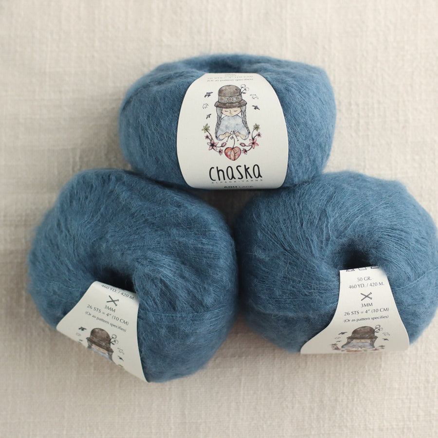 Aqu Lace Baby Suri Alpaca Silk | 2ply Lace