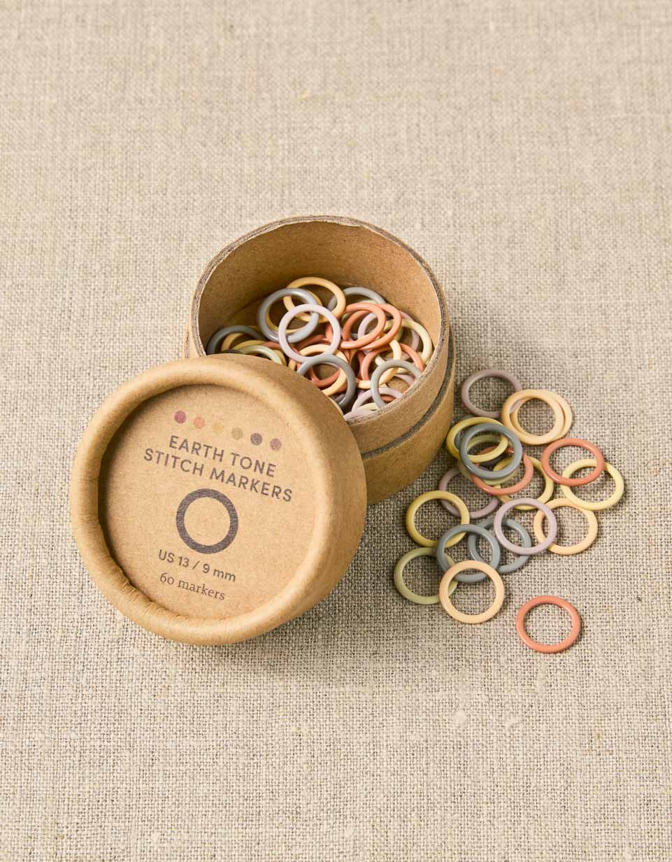 Cocoknits Earth Tone Ring Stitch Markers