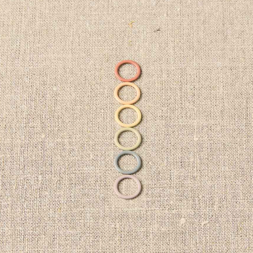 Cocoknits Earth Tone Ring Stitch Markers