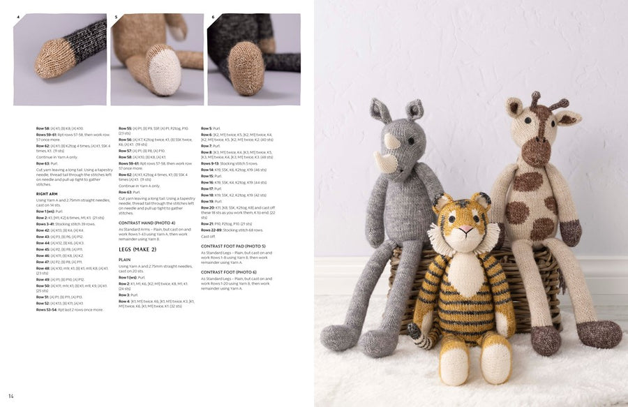 Knitted Wild Animal Friends