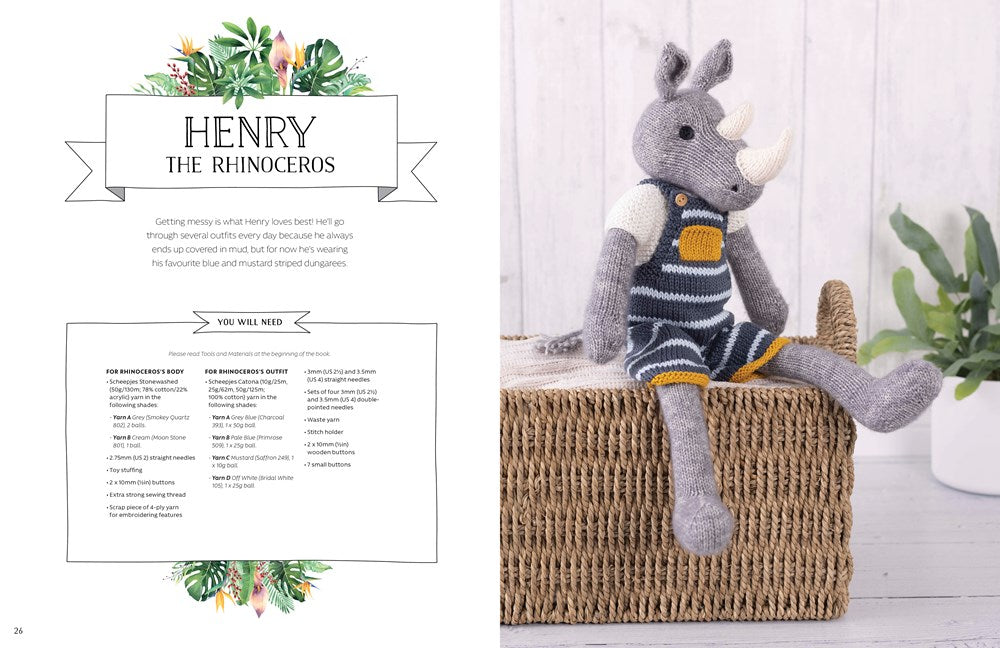Knitted Wild Animal Friends