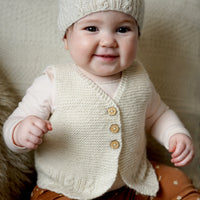 Millar Vest, Hat and Booties by Lisa F Design | Printed Pattern