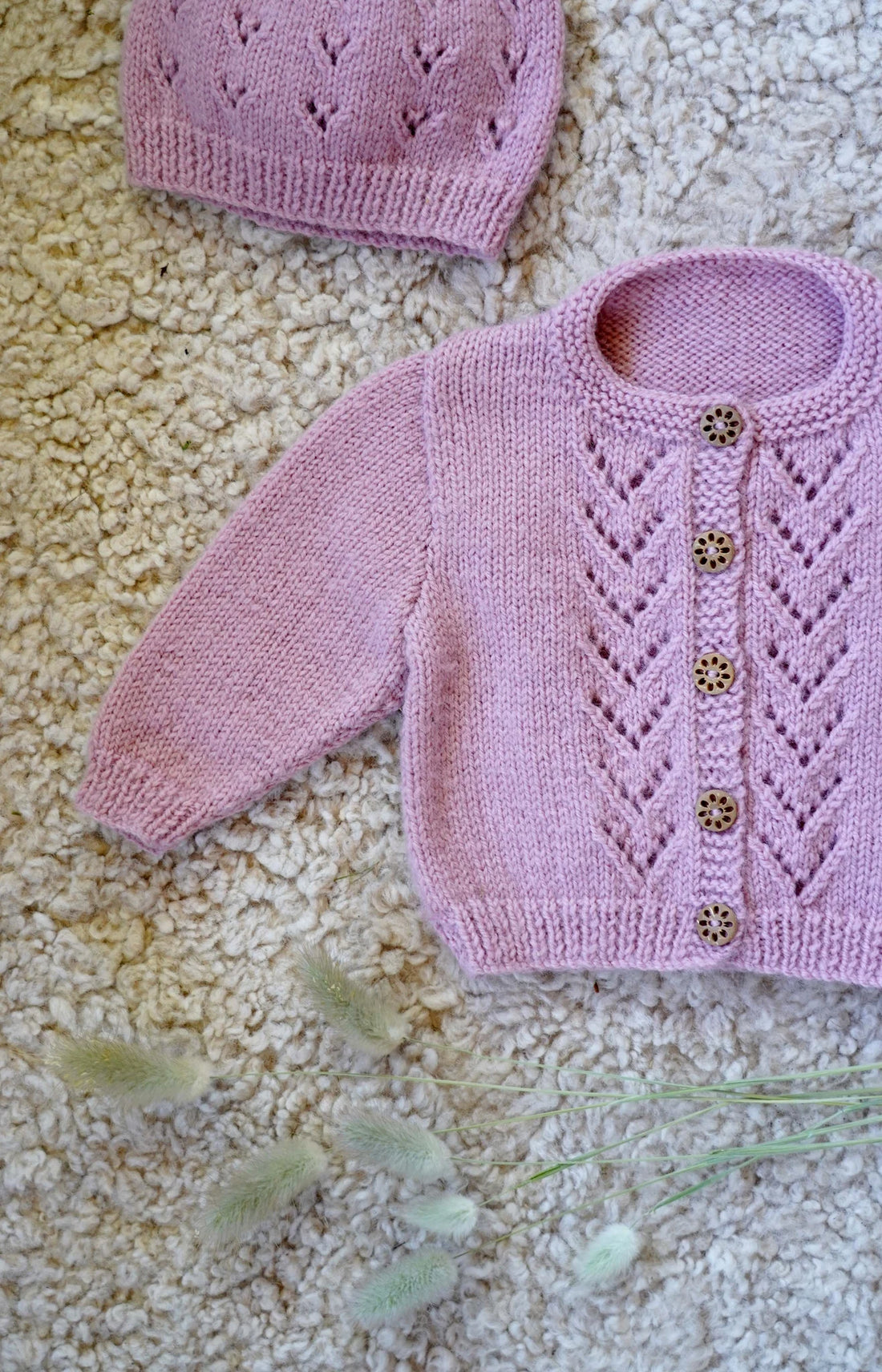 Isla Cardigan and Hat by Lisa F Design | Printed Pattern