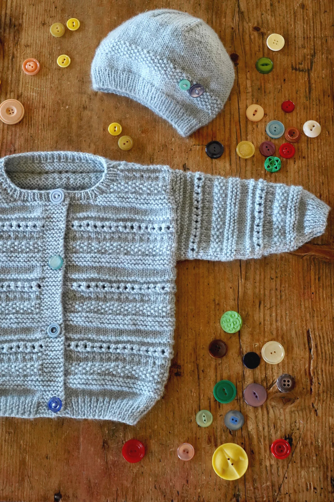 Carmel Cardi and Hat by Lisa F Design | Printed Pattern